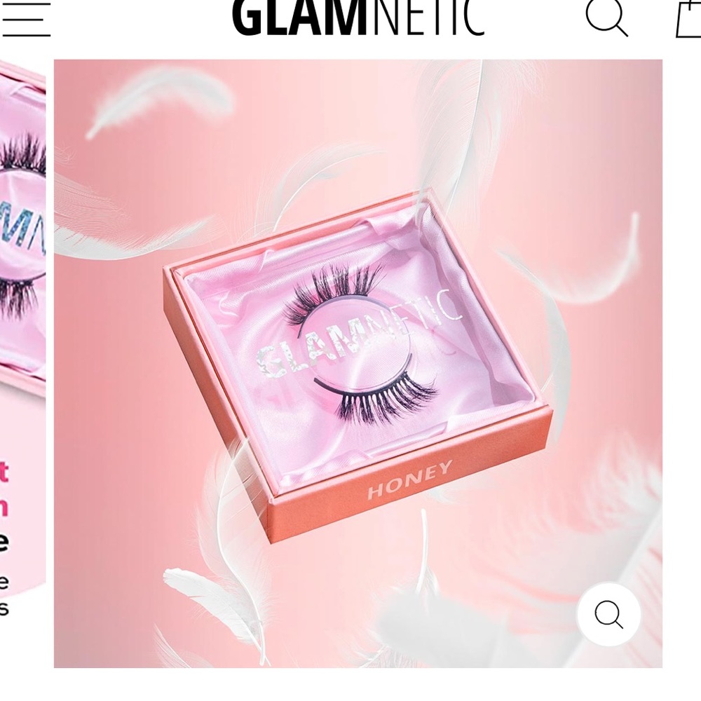 NEW Honey magnetic lashes from glamnetic